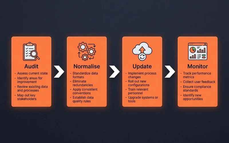 Citation cleanup workflow diagram