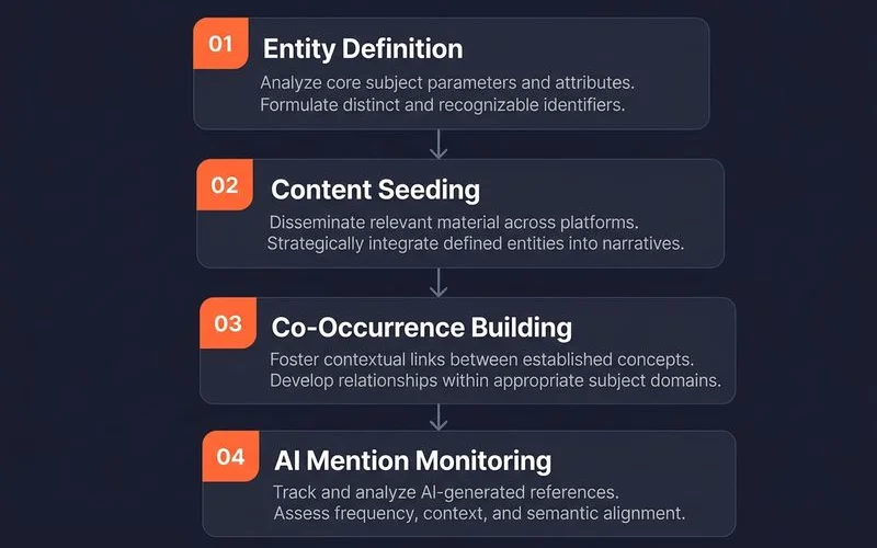 Q1 GEO checklist with four priority actions