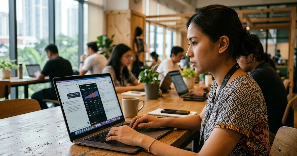 Marketer running brand queries across ChatGPT, Gemini, and Perplexity