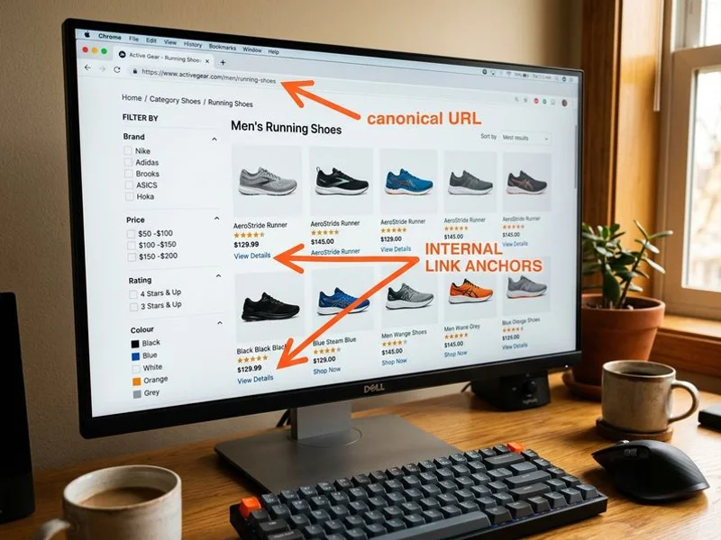 E-commerce SEO — work sample 3